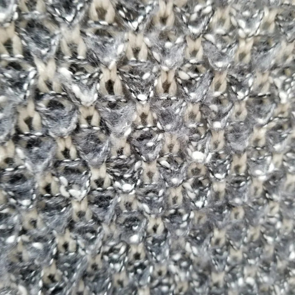 Anthropologie HWR Chunky  Knit Long Cardigan Pockets Grey S - Picture 9 of 10